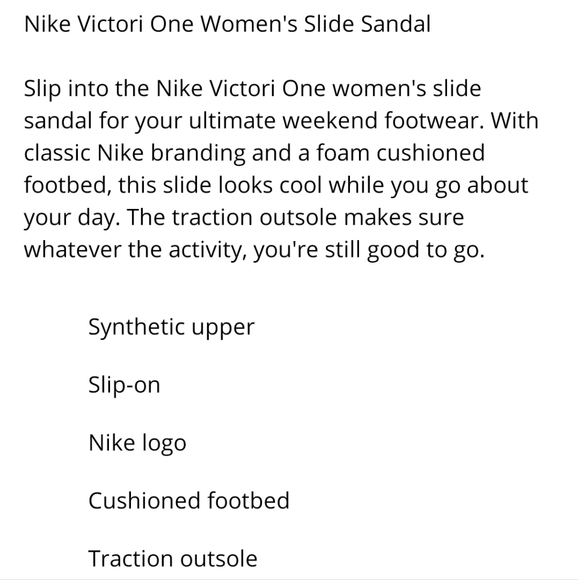Women's Nike Victoria One Slides - Picture 12 of 12